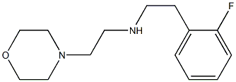 [2-(2-fluorophenyl)ethyl][2-(morpholin-4-yl)ethyl]amine 구조식 이미지