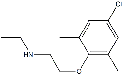 [2-(4-chloro-2,6-dimethylphenoxy)ethyl](ethyl)amine 구조식 이미지