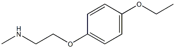 [2-(4-ethoxyphenoxy)ethyl](methyl)amine 구조식 이미지