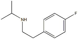 [2-(4-fluorophenyl)ethyl](propan-2-yl)amine 구조식 이미지