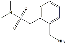 [2-(aminomethyl)phenyl]-N,N-dimethylmethanesulfonamide 구조식 이미지