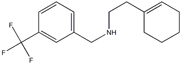 [2-(cyclohex-1-en-1-yl)ethyl]({[3-(trifluoromethyl)phenyl]methyl})amine 구조식 이미지