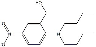 [2-(dibutylamino)-5-nitrophenyl]methanol 구조식 이미지