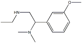 [2-(dimethylamino)-2-(3-methoxyphenyl)ethyl](ethyl)amine Structure