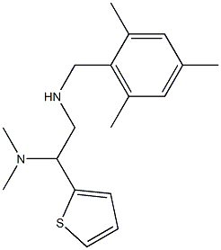 [2-(dimethylamino)-2-(thiophen-2-yl)ethyl][(2,4,6-trimethylphenyl)methyl]amine 구조식 이미지