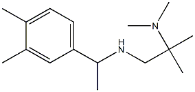 [2-(dimethylamino)-2-methylpropyl][1-(3,4-dimethylphenyl)ethyl]amine Structure