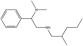 [2-(dimethylamino)-2-phenylethyl](2-methylpentyl)amine 구조식 이미지