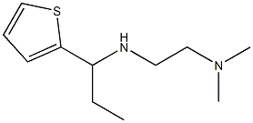 [2-(dimethylamino)ethyl][1-(thiophen-2-yl)propyl]amine 구조식 이미지