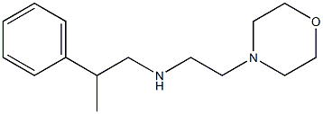 [2-(morpholin-4-yl)ethyl](2-phenylpropyl)amine 구조식 이미지