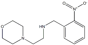 [2-(morpholin-4-yl)ethyl][(2-nitrophenyl)methyl]amine 구조식 이미지