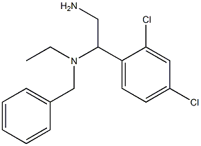 [2-amino-1-(2,4-dichlorophenyl)ethyl](benzyl)ethylamine Structure