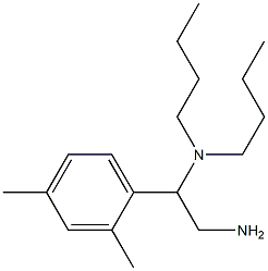 [2-amino-1-(2,4-dimethylphenyl)ethyl]dibutylamine 구조식 이미지