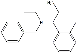 [2-amino-1-(2-methylphenyl)ethyl](benzyl)ethylamine 구조식 이미지
