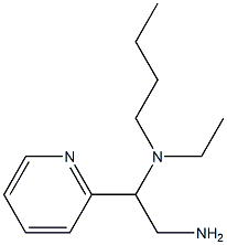 [2-amino-1-(pyridin-2-yl)ethyl](butyl)ethylamine 구조식 이미지