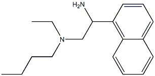 [2-amino-2-(naphthalen-1-yl)ethyl](butyl)ethylamine Structure
