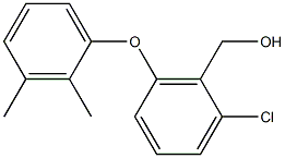 [2-chloro-6-(2,3-dimethylphenoxy)phenyl]methanol 구조식 이미지