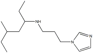 [3-(1H-imidazol-1-yl)propyl](5-methylheptan-3-yl)amine 구조식 이미지