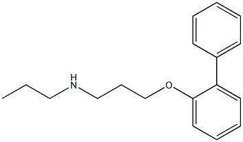 [3-(2-phenylphenoxy)propyl](propyl)amine 구조식 이미지