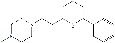 [3-(4-methylpiperazin-1-yl)propyl](1-phenylbutyl)amine 구조식 이미지