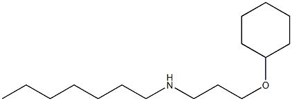 [3-(cyclohexyloxy)propyl](heptyl)amine Structure
