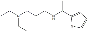 [3-(diethylamino)propyl][1-(thiophen-2-yl)ethyl]amine 구조식 이미지