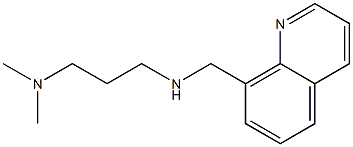 [3-(dimethylamino)propyl](quinolin-8-ylmethyl)amine Structure