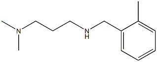 [3-(dimethylamino)propyl][(2-methylphenyl)methyl]amine 구조식 이미지