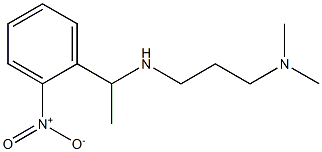 [3-(dimethylamino)propyl][1-(2-nitrophenyl)ethyl]amine Structure