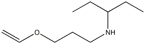 [3-(ethenyloxy)propyl](pentan-3-yl)amine 구조식 이미지