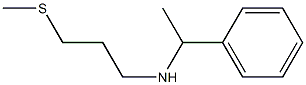 [3-(methylsulfanyl)propyl](1-phenylethyl)amine Structure