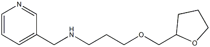 [3-(oxolan-2-ylmethoxy)propyl](pyridin-3-ylmethyl)amine Structure