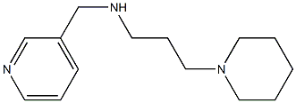 [3-(piperidin-1-yl)propyl](pyridin-3-ylmethyl)amine Structure