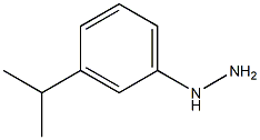 [3-(propan-2-yl)phenyl]hydrazine Structure