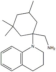 [3,3,5-trimethyl-1-(1,2,3,4-tetrahydroquinolin-1-yl)cyclohexyl]methanamine Structure