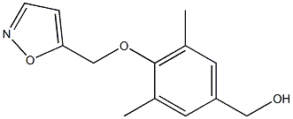 [3,5-dimethyl-4-(1,2-oxazol-5-ylmethoxy)phenyl]methanol Structure