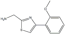 [4-(2-methoxyphenyl)-1,3-thiazol-2-yl]methanamine 구조식 이미지