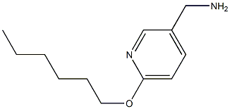 [6-(hexyloxy)pyridin-3-yl]methanamine Structure