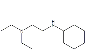{2-[(2-tert-butylcyclohexyl)amino]ethyl}diethylamine 구조식 이미지