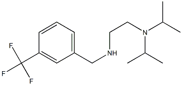 {2-[bis(propan-2-yl)amino]ethyl}({[3-(trifluoromethyl)phenyl]methyl})amine Structure