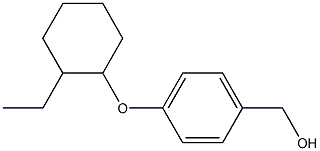 {4-[(2-ethylcyclohexyl)oxy]phenyl}methanol Structure