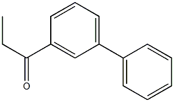 1-(1,1'-biphenyl-3-yl)propan-1-one Structure