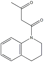1-(1,2,3,4-tetrahydroquinolin-1-yl)butane-1,3-dione Structure
