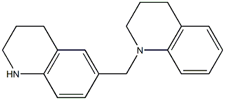 1-(1,2,3,4-tetrahydroquinolin-6-ylmethyl)-1,2,3,4-tetrahydroquinoline Structure
