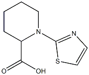 1-(1,3-thiazol-2-yl)piperidine-2-carboxylic acid 구조식 이미지