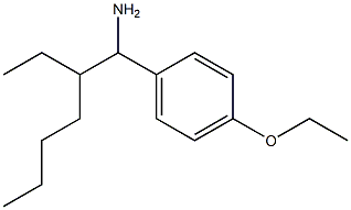 1-(1-amino-2-ethylhexyl)-4-ethoxybenzene 구조식 이미지