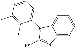 1-(2,3-dimethylphenyl)-1H-1,3-benzodiazole-2-thiol Structure