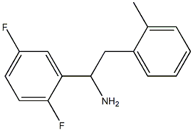 1-(2,5-difluorophenyl)-2-(2-methylphenyl)ethan-1-amine Structure