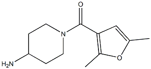 1-(2,5-dimethyl-3-furoyl)piperidin-4-amine 구조식 이미지