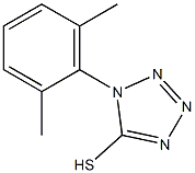 1-(2,6-dimethylphenyl)-1H-1,2,3,4-tetrazole-5-thiol 구조식 이미지