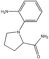 1-(2-aminophenyl)pyrrolidine-2-carboxamide 구조식 이미지